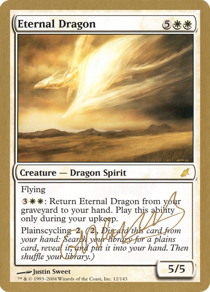 Eternal Dragon (Gabriel Nassif) [World Championship Decks 2004] | Yard's Games Ltd