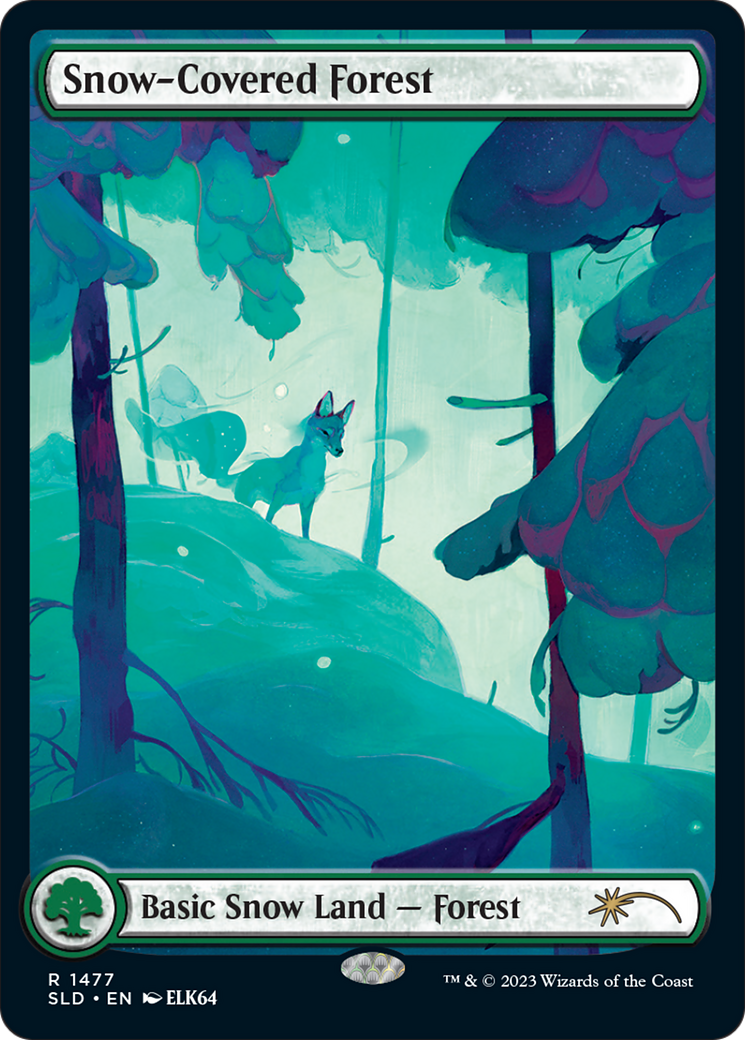 Snow-Covered Forest (1477) [Secret Lair Drop Series] | Yard's Games Ltd