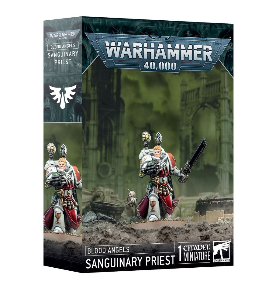 Warhammer: 40k - Blood Angels Sanguinary Priest | Yard's Games Ltd