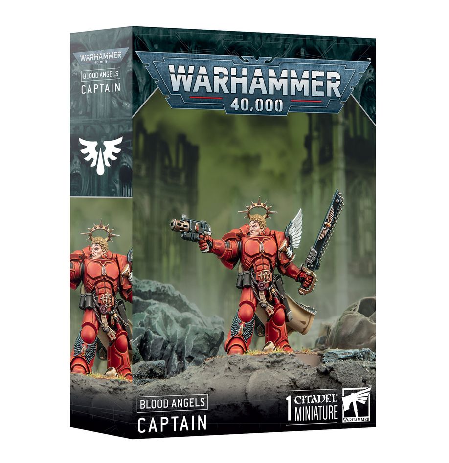 Warhammer: 40k - Blood Angels Captain | Yard's Games Ltd