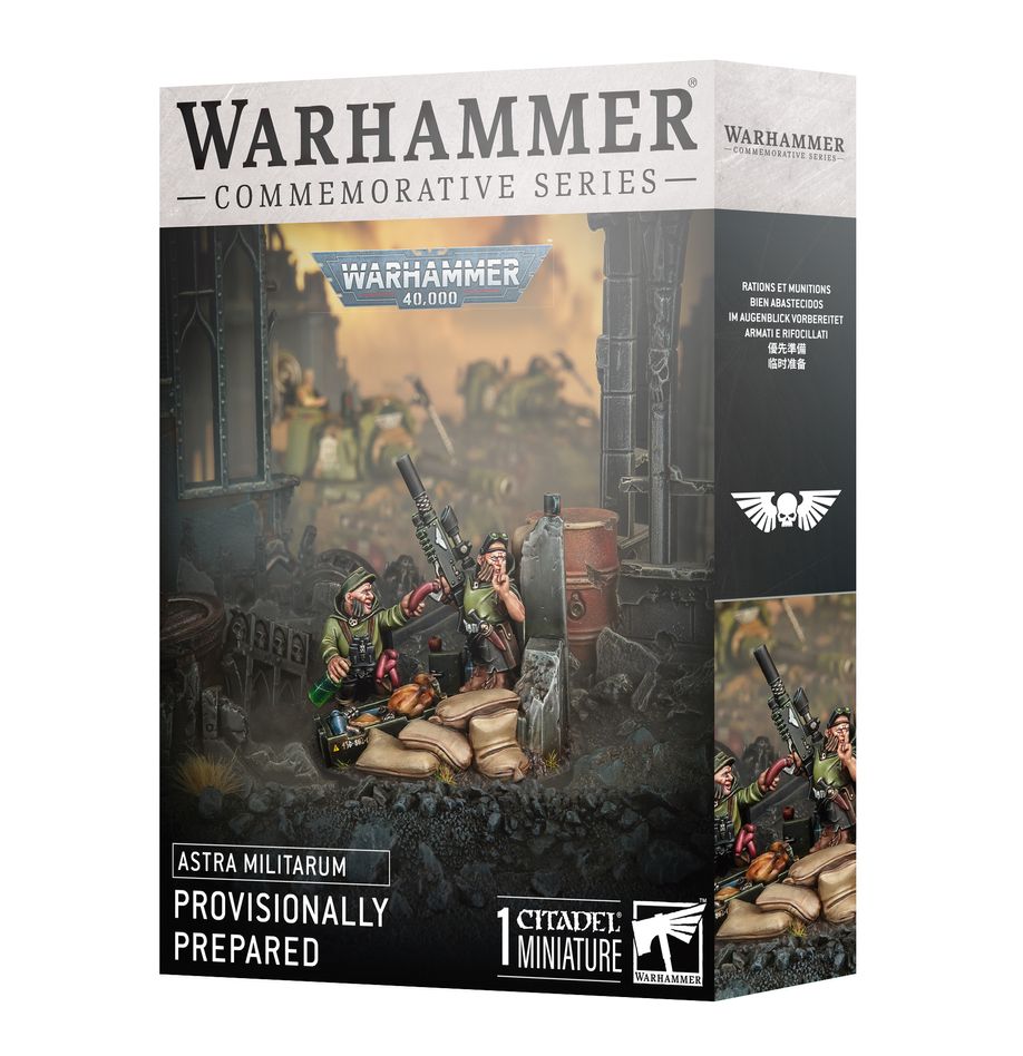 Warhammer: 40k: Astra Militarum Provisionally Prepared | Yard's Games Ltd