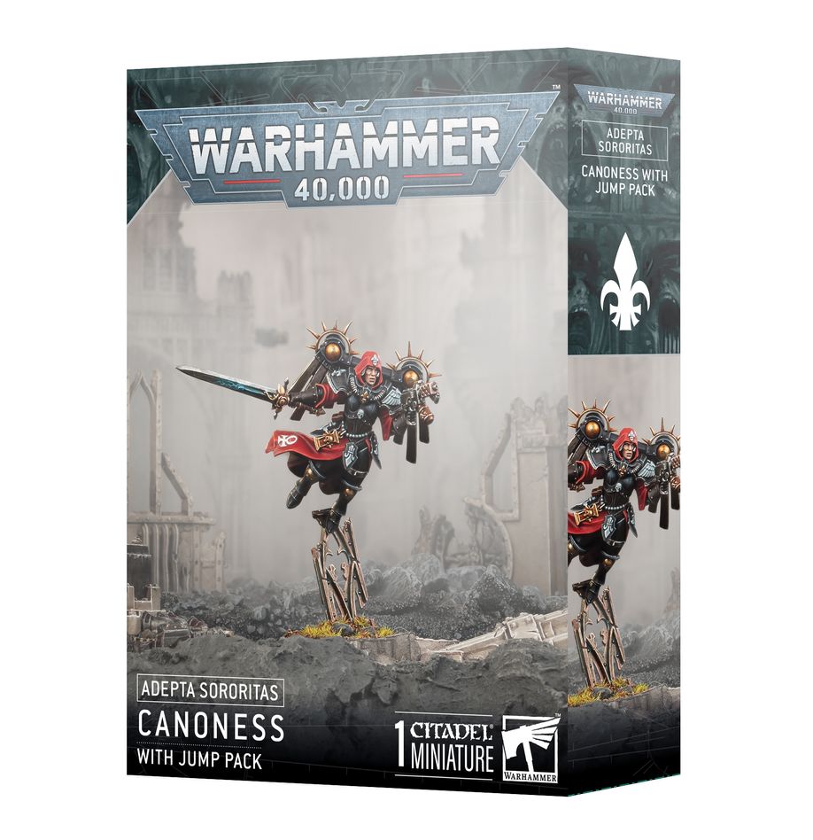 Warhammer: 40k - Adepta Sororitas Canoness with Jump Pack | Yard's Games Ltd