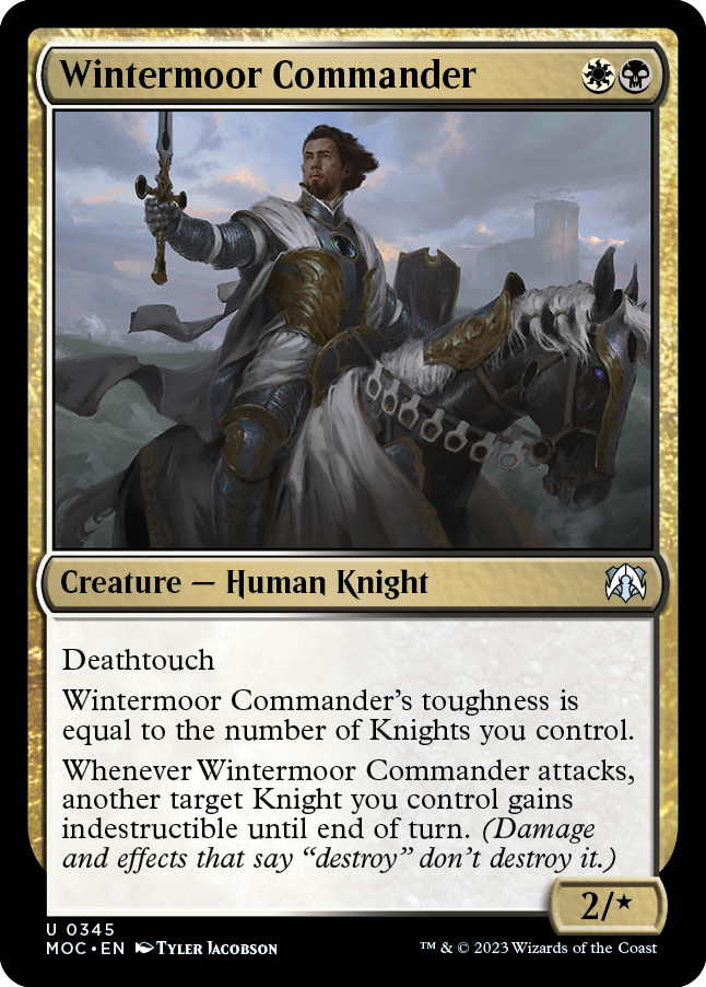 Wintermoor Commander [March of the Machine Commander] | Yard's Games Ltd