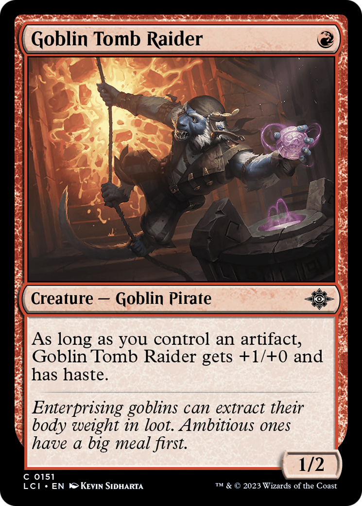 Goblin Tomb Raider [The Lost Caverns of Ixalan] | Yard's Games Ltd