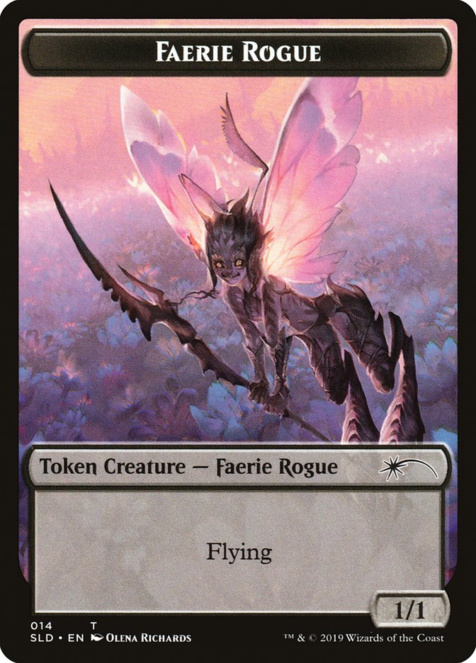 Faerie Rogue Token (014) [Secret Lair Drop Series] | Yard's Games Ltd