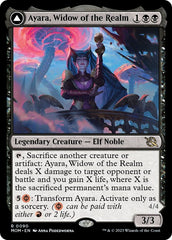 Ayara, Widow of the Realm // Ayara, Furnace Queen [March of the Machine] | Yard's Games Ltd