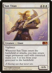 Sun Titan (M11) [Oversize Cards] | Yard's Games Ltd