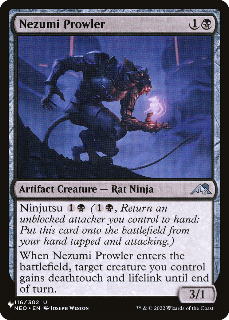 Nezumi Prowler [The List Reprints] | Yard's Games Ltd