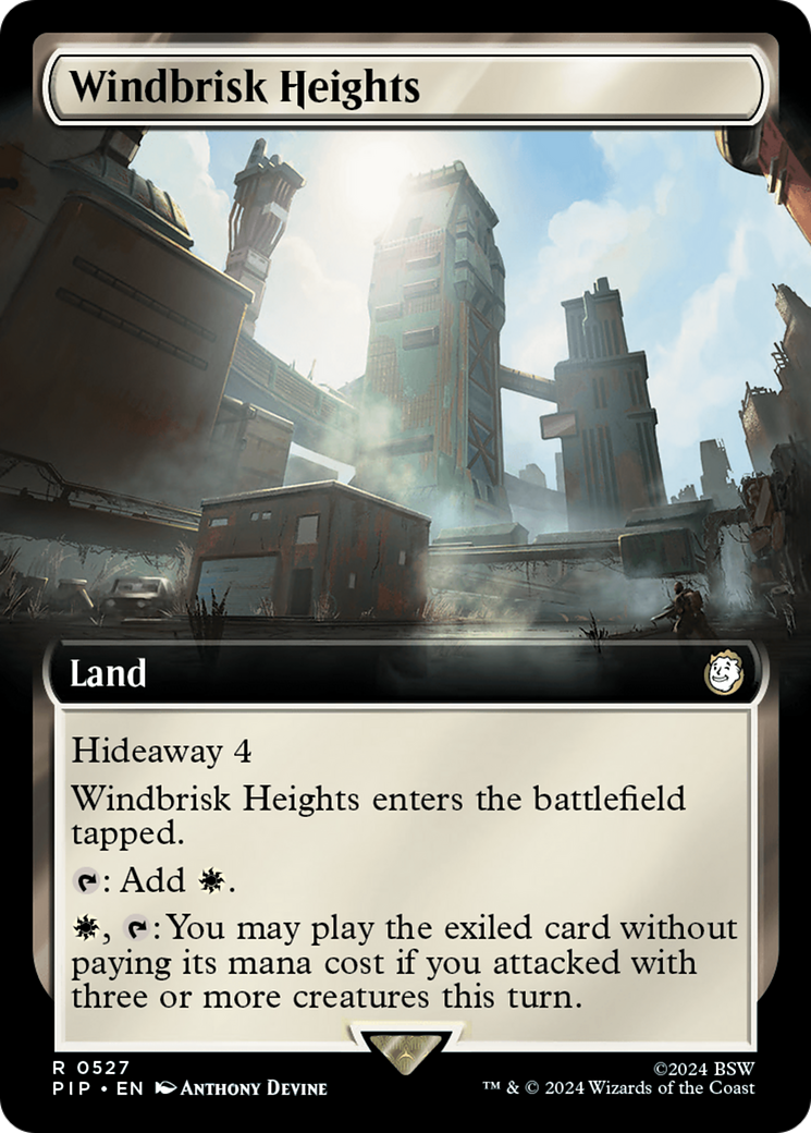 Windbrisk Heights (Extended Art) [Fallout] | Yard's Games Ltd