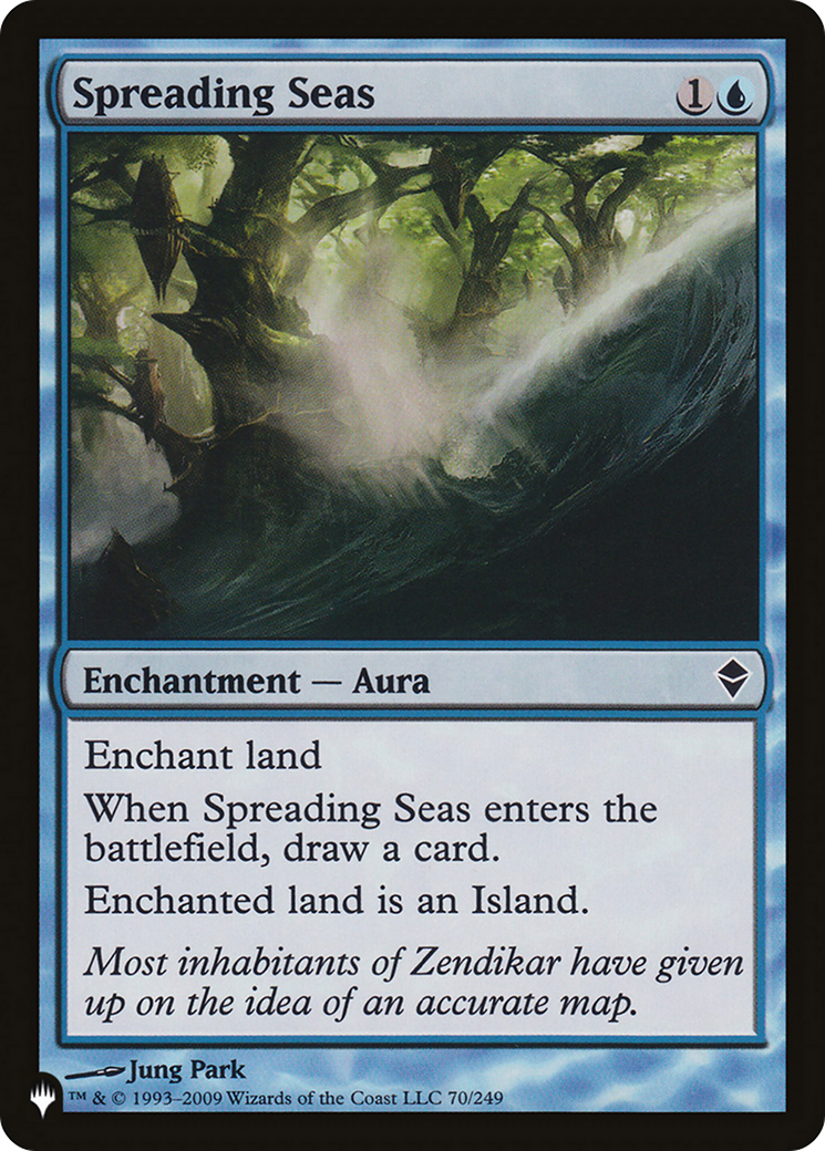 Spreading Seas [The List Reprints] | Yard's Games Ltd