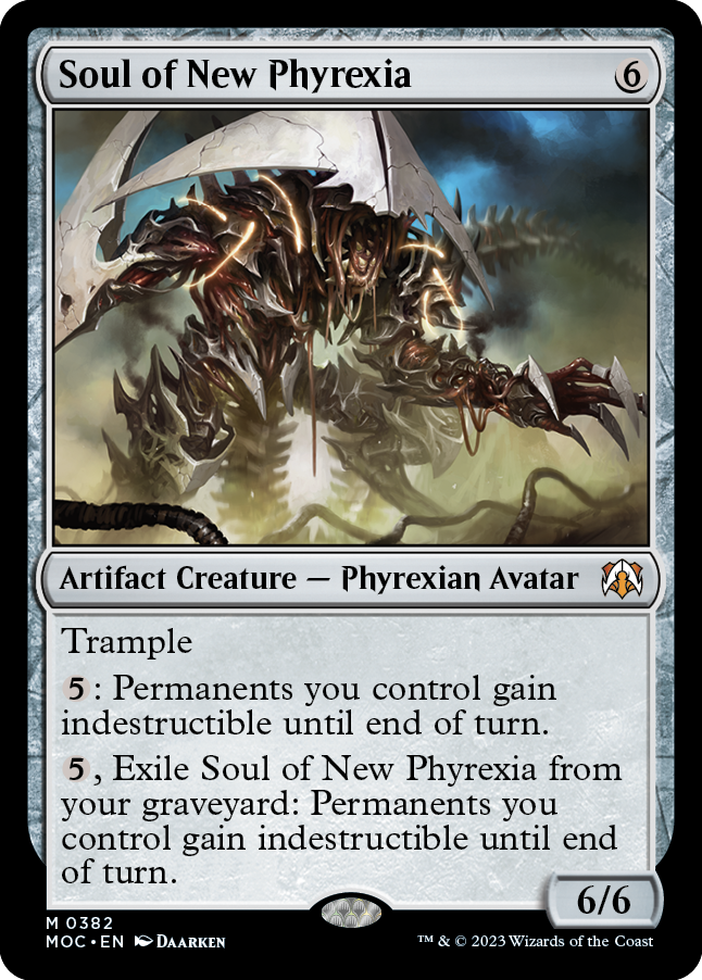 Soul of New Phyrexia [March of the Machine Commander] | Yard's Games Ltd