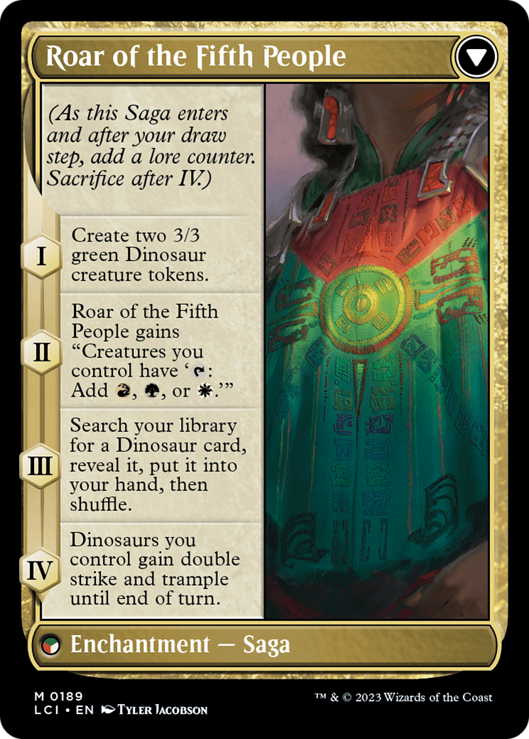 Huatli, Poet of Unity // Roar of the Fifth People [The Lost Caverns of Ixalan] | Yard's Games Ltd