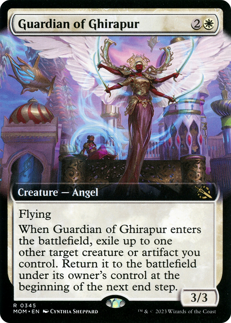 Guardian of Ghirapur (Extended Art) [March of the Machine] | Yard's Games Ltd