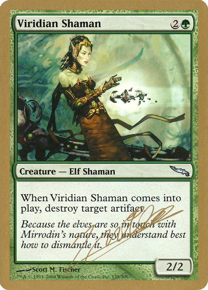 Viridian Shaman (Julien Nuijten) [World Championship Decks 2004] | Yard's Games Ltd