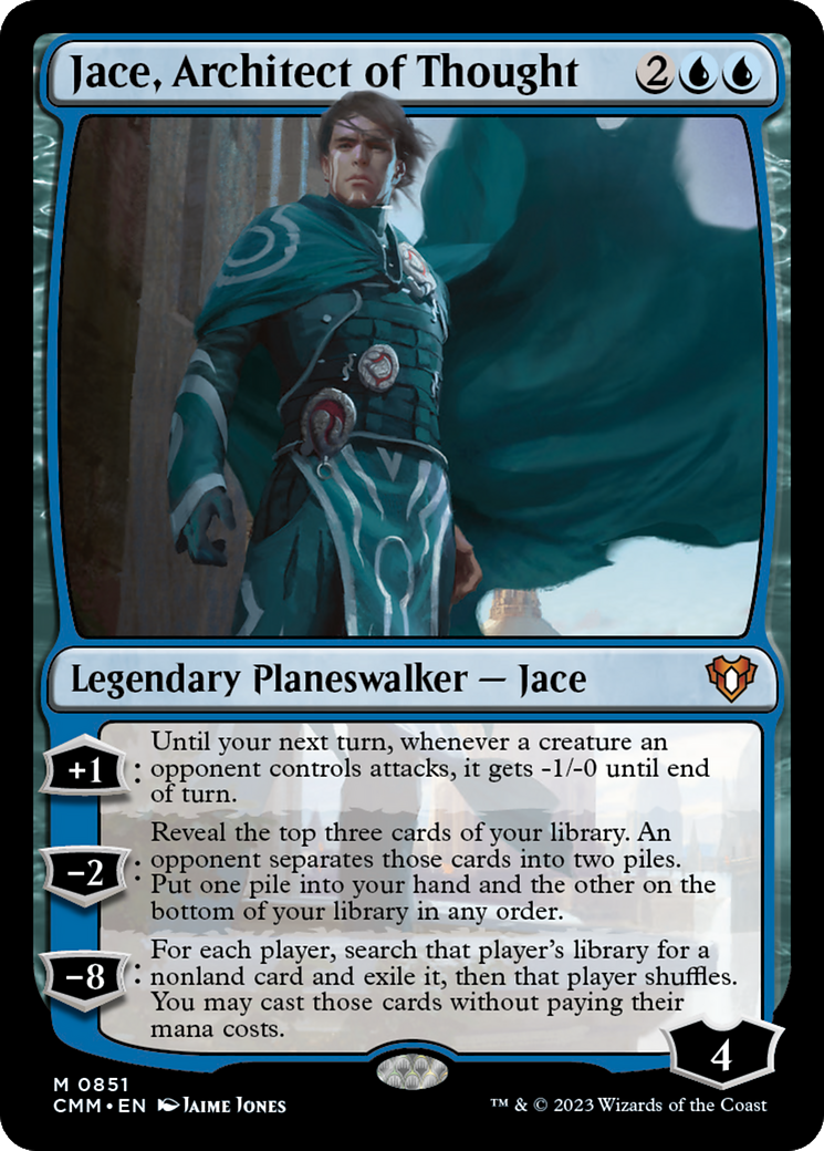 Jace, Architect of Thought [Commander Masters] | Yard's Games Ltd