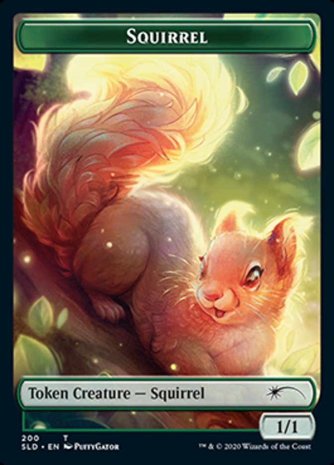 Squirrel Token [Secret Lair Drop Series] | Yard's Games Ltd