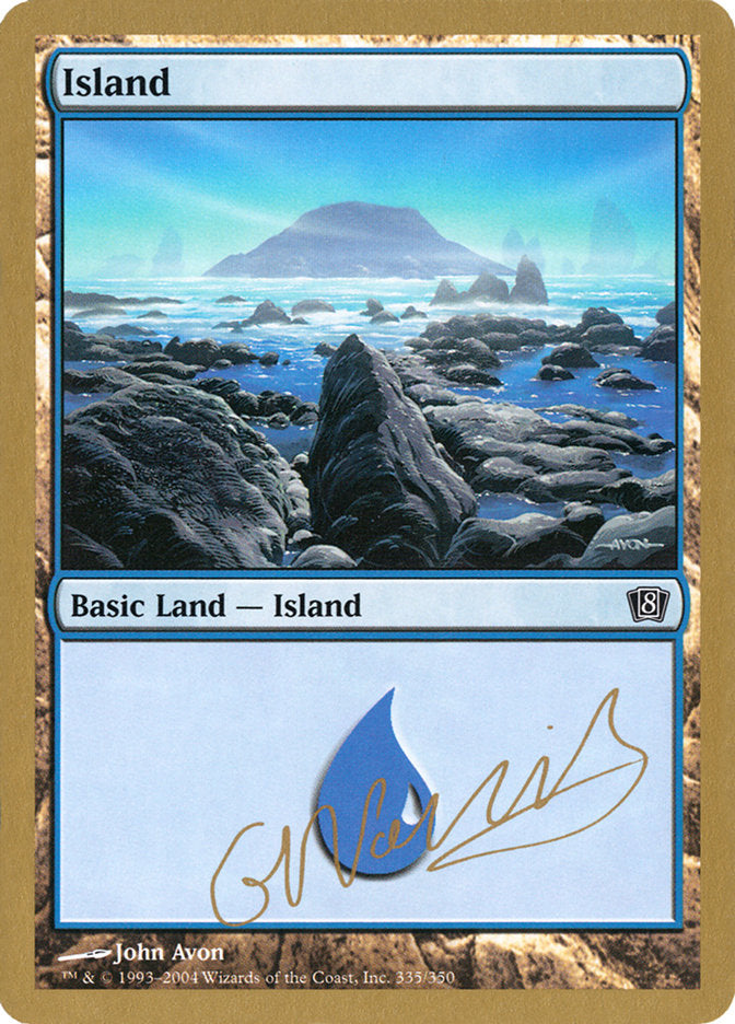 Island (gn335) (Gabriel Nassif) [World Championship Decks 2004] | Yard's Games Ltd