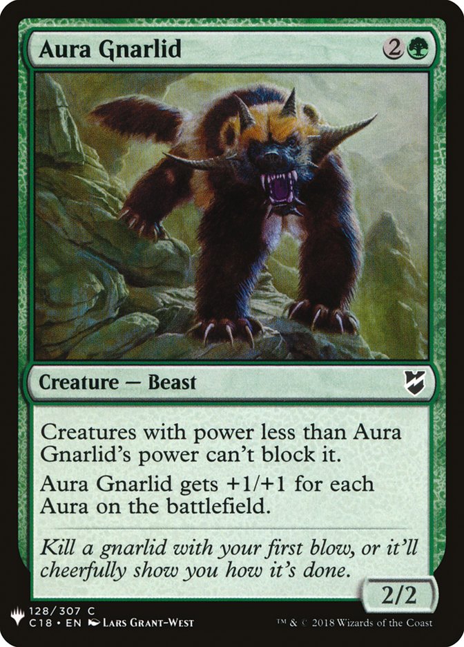 Aura Gnarlid [Mystery Booster] | Yard's Games Ltd