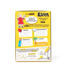 Karen: The Game of One Star Reviews [New] | Yard's Games Ltd