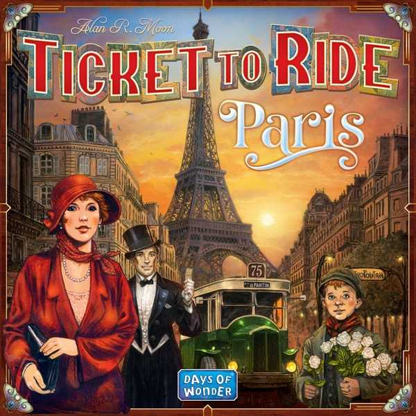 Ticket to Ride: Paris [New] | Yard's Games Ltd