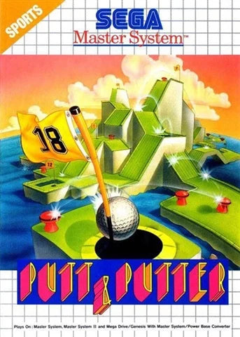 Putt & Putter - Master System [Boxed] | Yard's Games Ltd