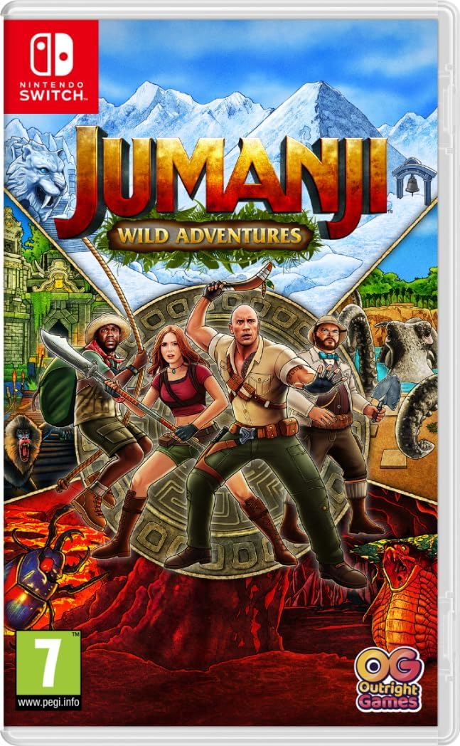 Jumanji Wild Adventures - Switch [New] | Yard's Games Ltd