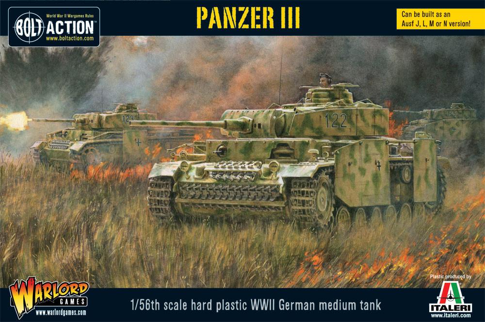 Bolt Action: Panzer III [New] | Yard's Games Ltd