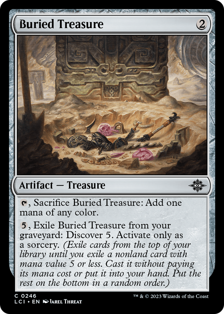 Buried Treasure [The Lost Caverns of Ixalan] | Yard's Games Ltd