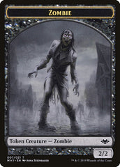 Zombie (007) // Myr (019) Double-Sided Token [Modern Horizons Tokens] | Yard's Games Ltd