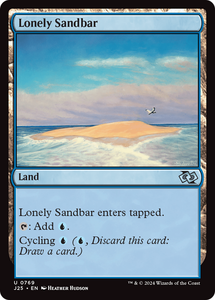 Lonely Sandbar [Foundations Jumpstart] | Yard's Games Ltd