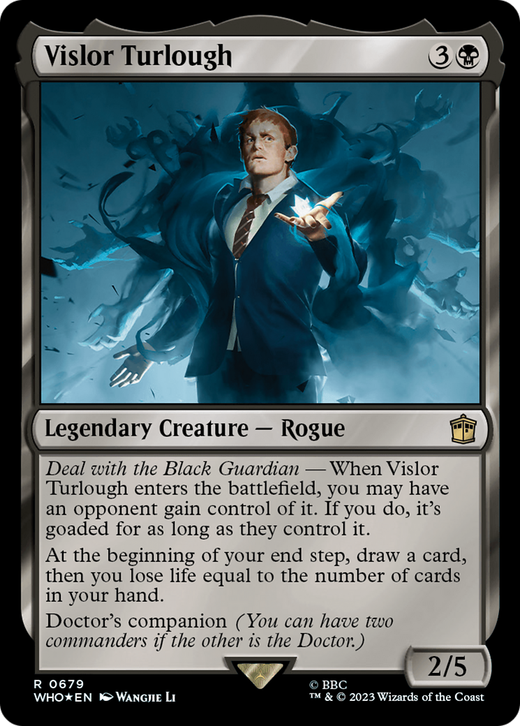 Vislor Turlough (Surge Foil) [Doctor Who] | Yard's Games Ltd