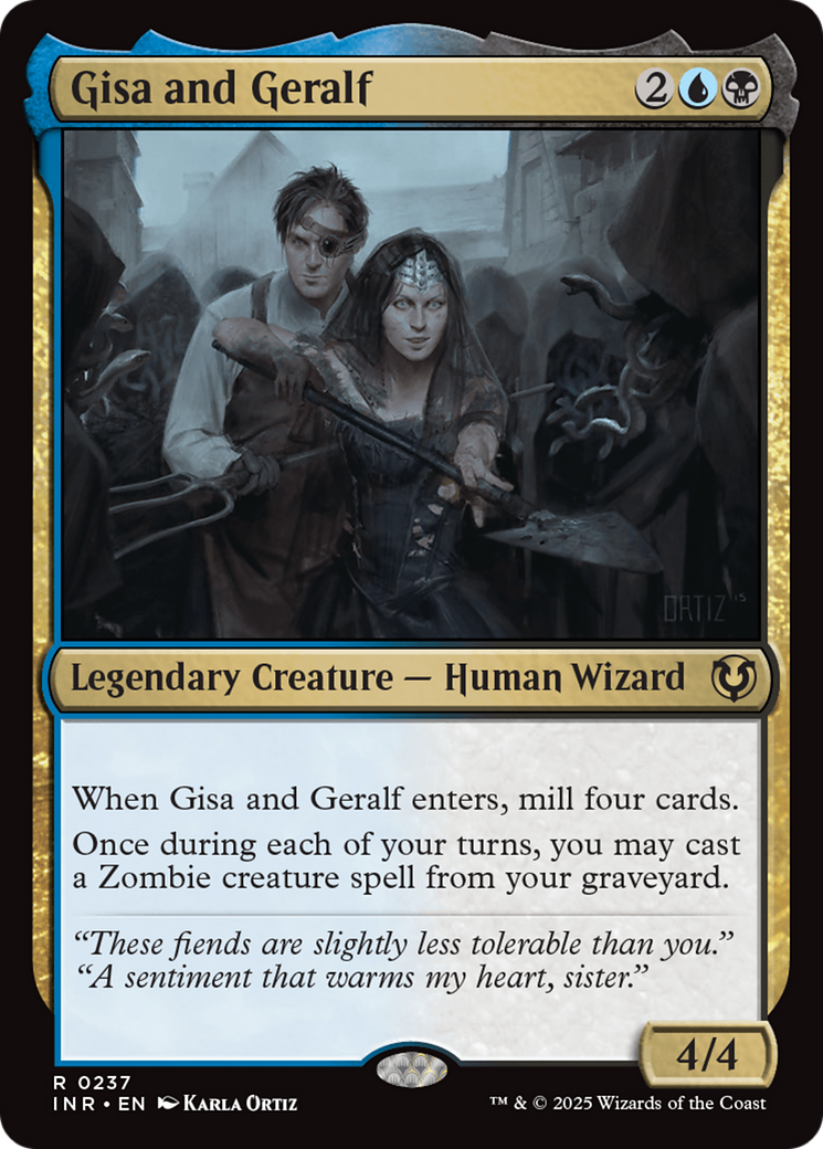 Gisa and Geralf [Innistrad Remastered] | Yard's Games Ltd