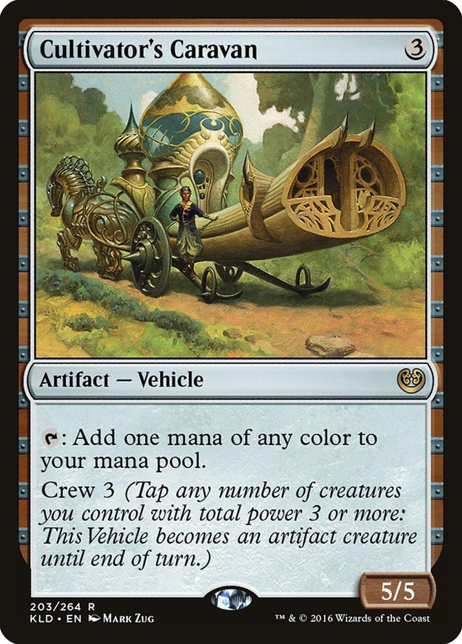 Cultivator's Caravan [Kaladesh] | Yard's Games Ltd