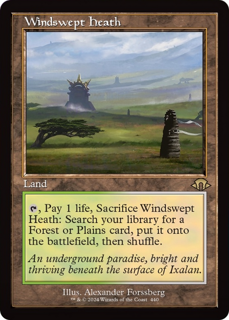 Windswept Heath (Retro) [Modern Horizons 3] | Yard's Games Ltd