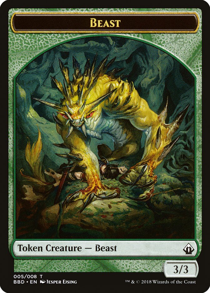 Beast Token [Battlebond Tokens] | Yard's Games Ltd