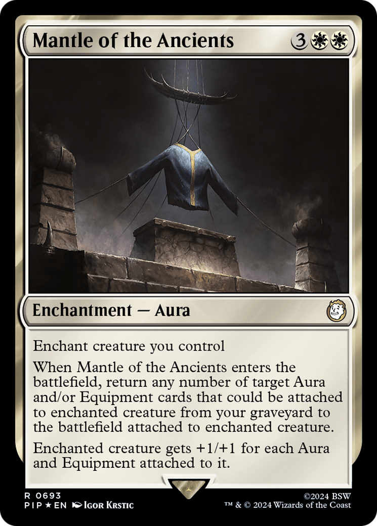 Mantle of the Ancients (Surge Foil) [Fallout] | Yard's Games Ltd