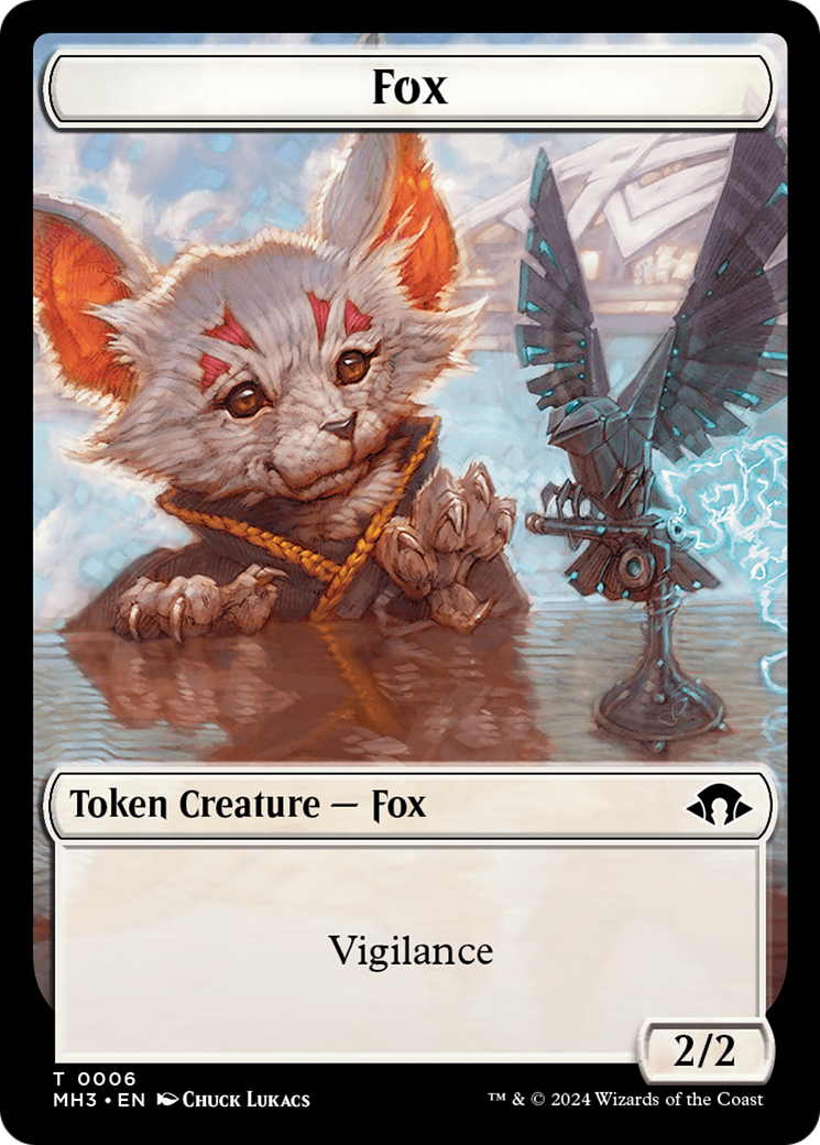 Servo // Fox Double-Sided Token [Modern Horizons 3 Tokens] | Yard's Games Ltd