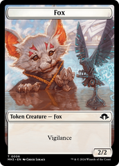 Servo // Fox Double-Sided Token [Modern Horizons 3 Tokens] | Yard's Games Ltd