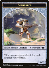 Goblin (010) // Construct (017) Double-Sided Token [Modern Horizons Tokens] | Yard's Games Ltd