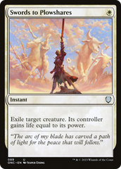 Swords to Plowshares [Phyrexia: All Will Be One Commander] | Yard's Games Ltd