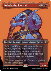 Neheb, the Eternal (Borderless Profile) [Commander Masters] | Yard's Games Ltd