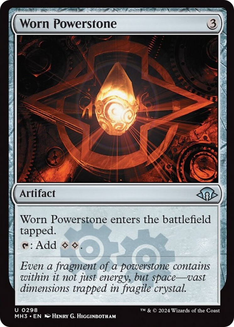 Worn Powerstone [Modern Horizons 3] | Yard's Games Ltd