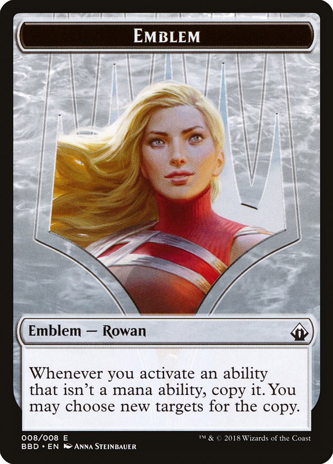 Rowan Kenrith Emblem [Battlebond Tokens] | Yard's Games Ltd