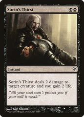 Sorin's Thirst [Duel Decks: Sorin vs. Tibalt] | Yard's Games Ltd