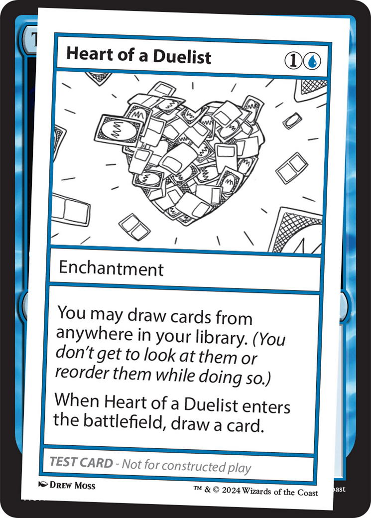 Heart of a Duelist [Mystery Booster 2 Playtest Cards] | Yard's Games Ltd