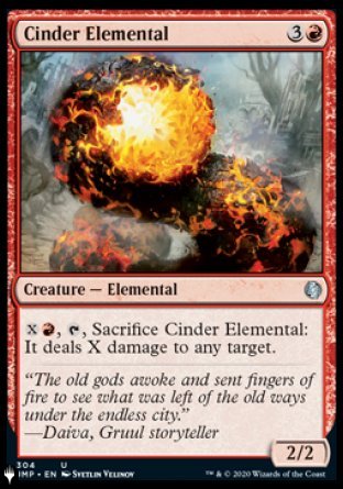 Cinder Elemental [The List] | Yard's Games Ltd