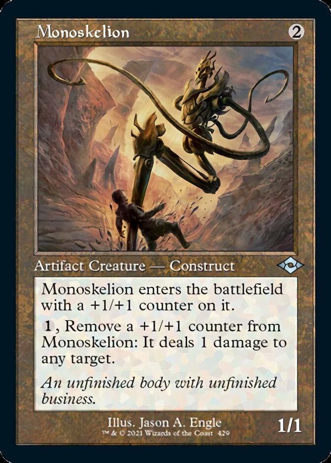 Monoskelion (Retro Foil Etched) [Modern Horizons 2] | Yard's Games Ltd