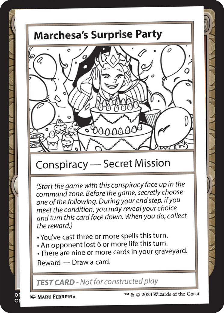 Marchesa's Surprise Party [Mystery Booster 2 Playtest Cards] | Yard's Games Ltd