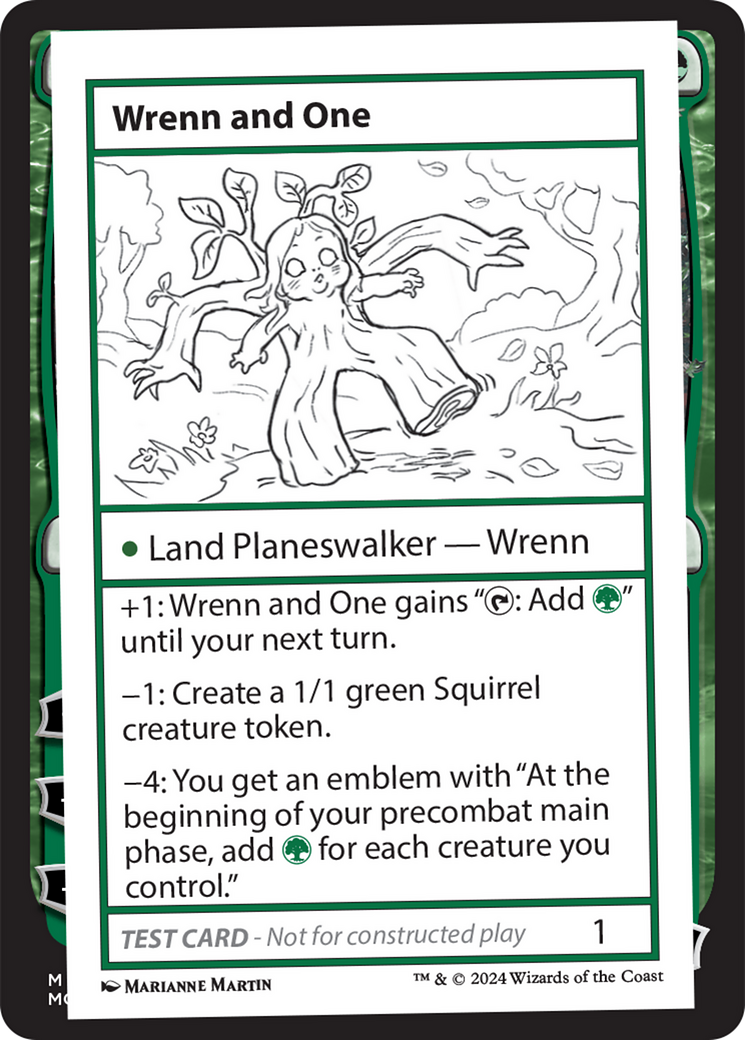 Wrenn and One [Mystery Booster 2 Playtest Cards] | Yard's Games Ltd