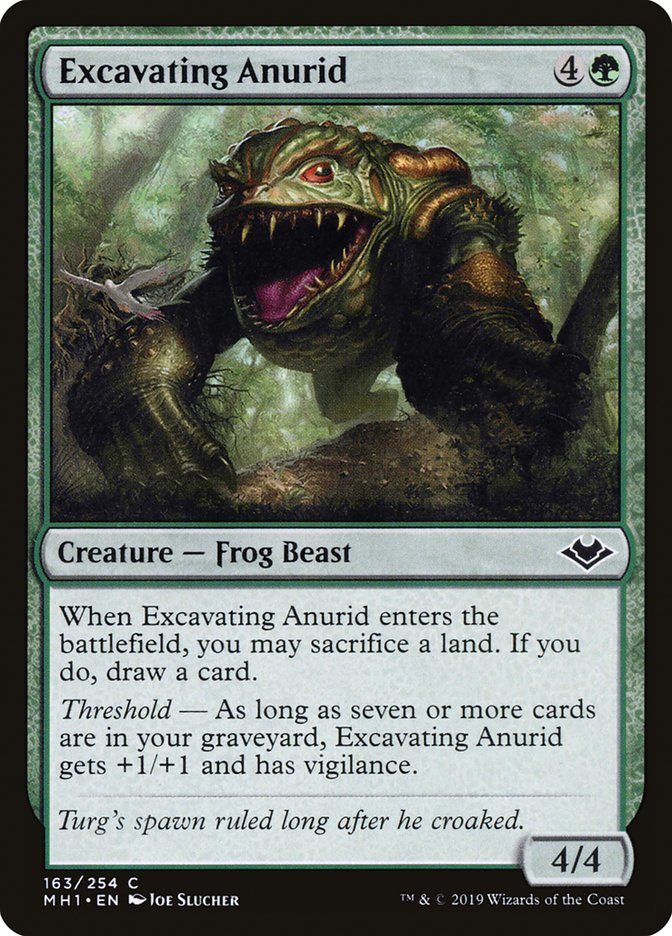 Excavating Anurid [Modern Horizons] | Yard's Games Ltd